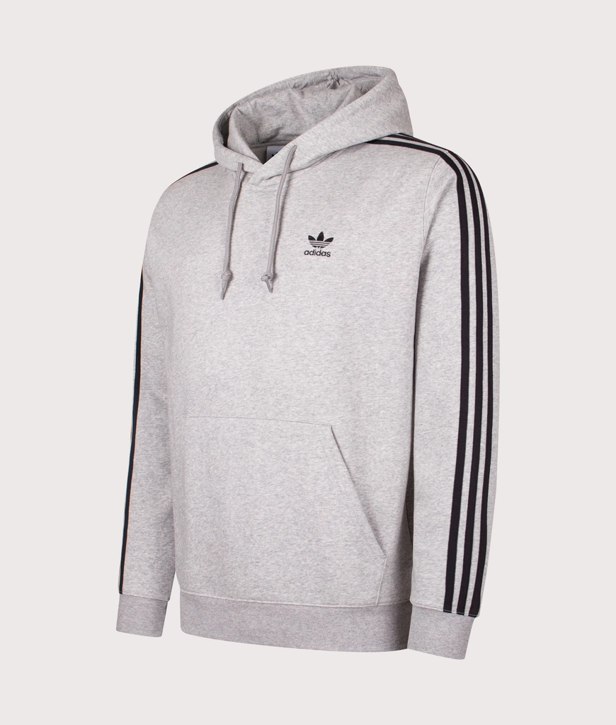 Adidas Originals Mens Adicolour 3 Stripes Hoodie